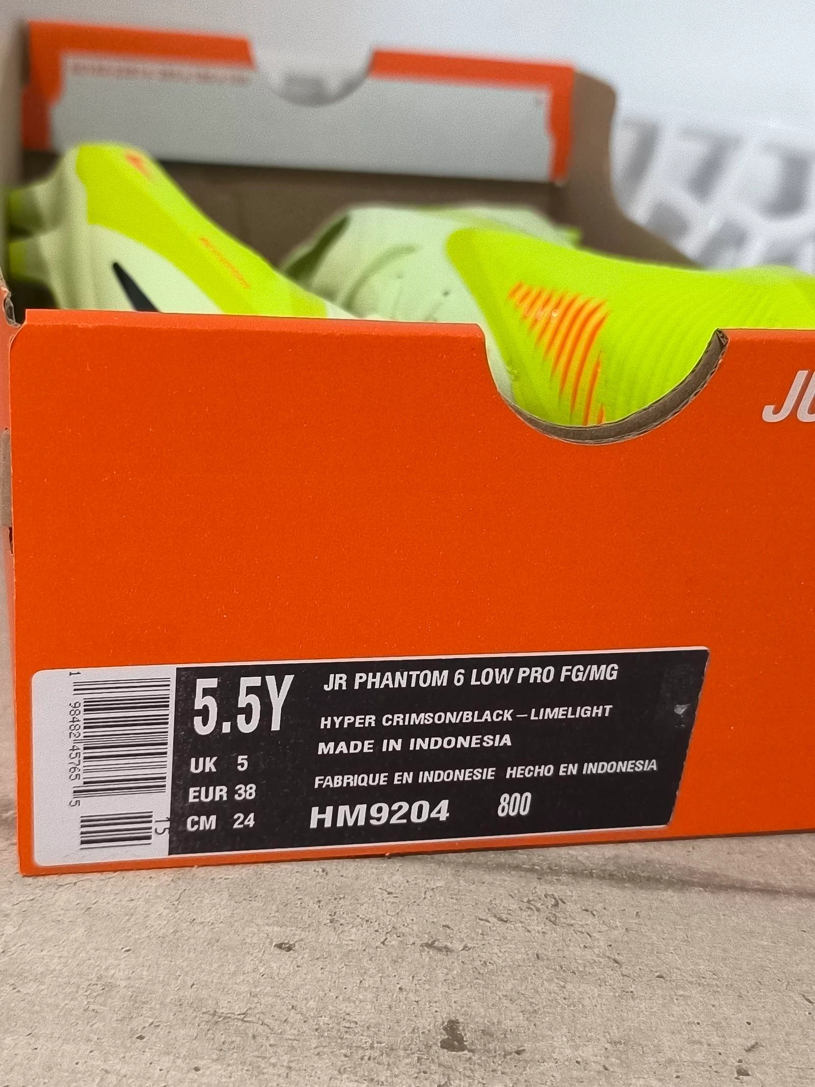 Nike jr phantom 6 low PRO chuteira tamanho 38 – photo 11